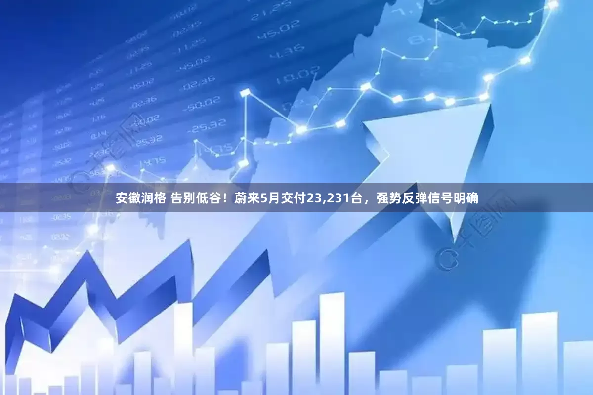 安徽润格 告别低谷！蔚来5月交付23,231台，强势反弹信号明确